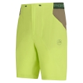 La Sportiva hiking shorts Guard Short (elastic waistband with drawstring) short lime yellow men